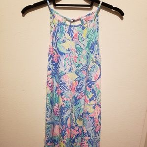 Lilly Pulitzer Margot Dress Multi Mermaids Cove XS